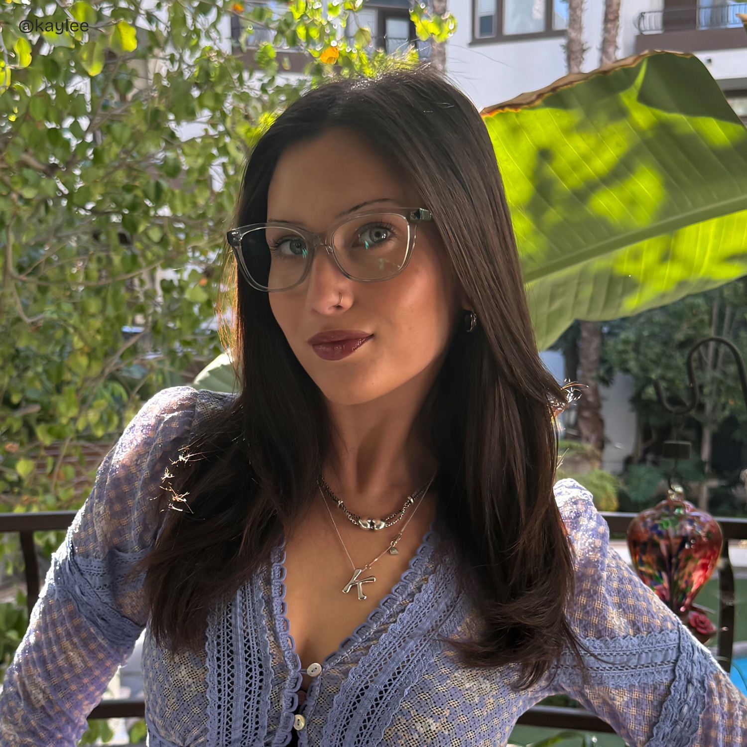 Cassia Clear Green Rectangle Acetate Glasses Frames | ZEELOOL6