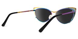 Ellen Iridescent Cat eye Sunglasses3