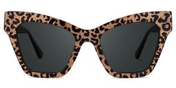 Ansyah Leopard Cat eye Sunglasses2