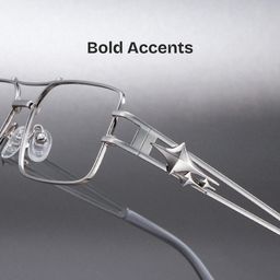 Eric Silver Aviator Glasses1