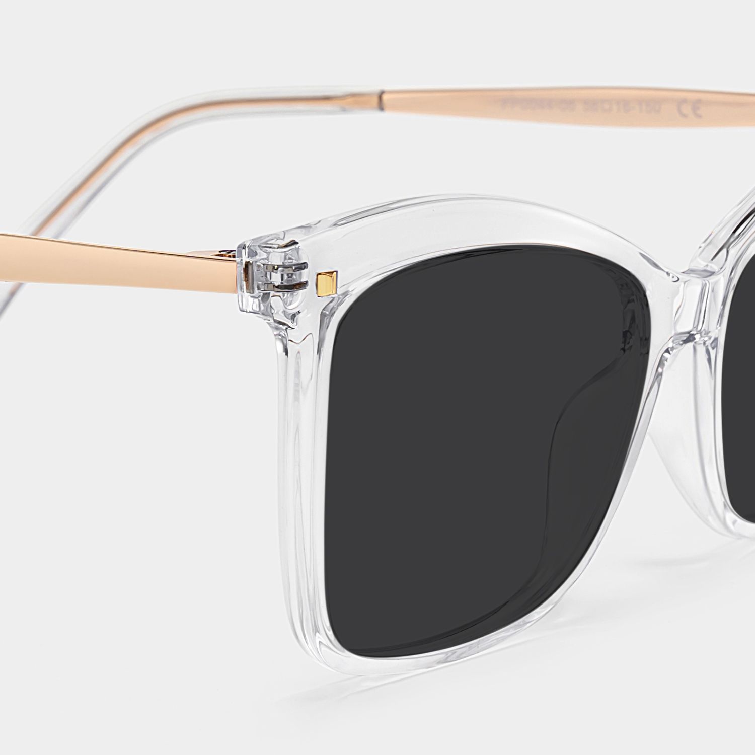 Isaebella Clear Butterfly Polarized Sunglasses for Driving | ZEELOOL UK4