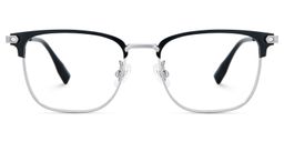 Barrett Silver Browline Glasses1