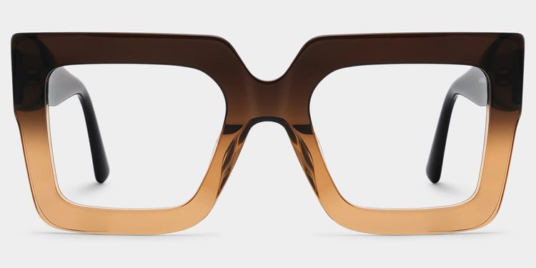 Brandon Tawny Square Glasses