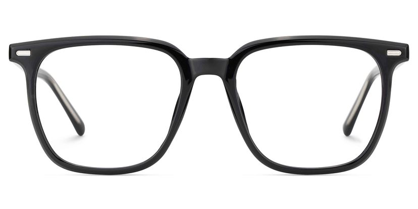 Jude Black Square Glasses