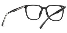 Jude Black Square Glasses5