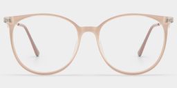 Chanty Pink Round Glasses0