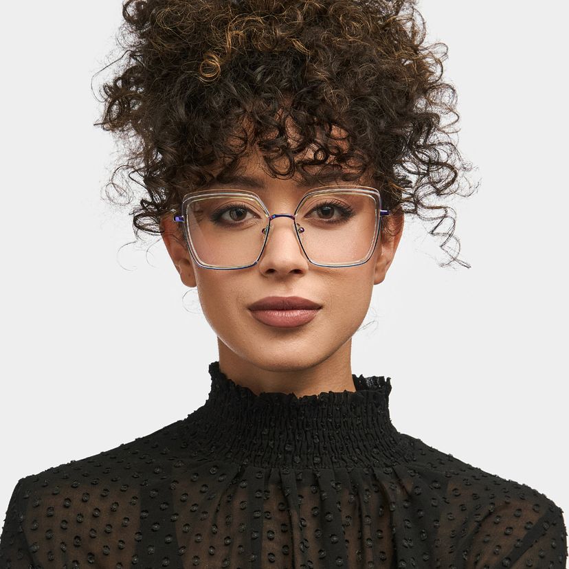 Cordaro Clear Square Glasses