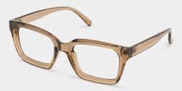 Grover Beige Rectangle Glasses4