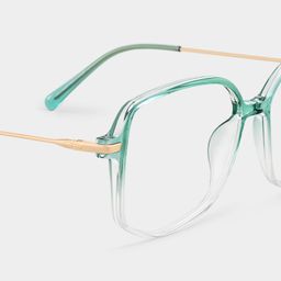 Payton Green Geometric Glasses5