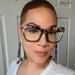 Benitez Two-Tone Square Glasses6