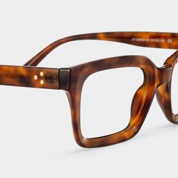 Marley Brown Rectangle Glasses4