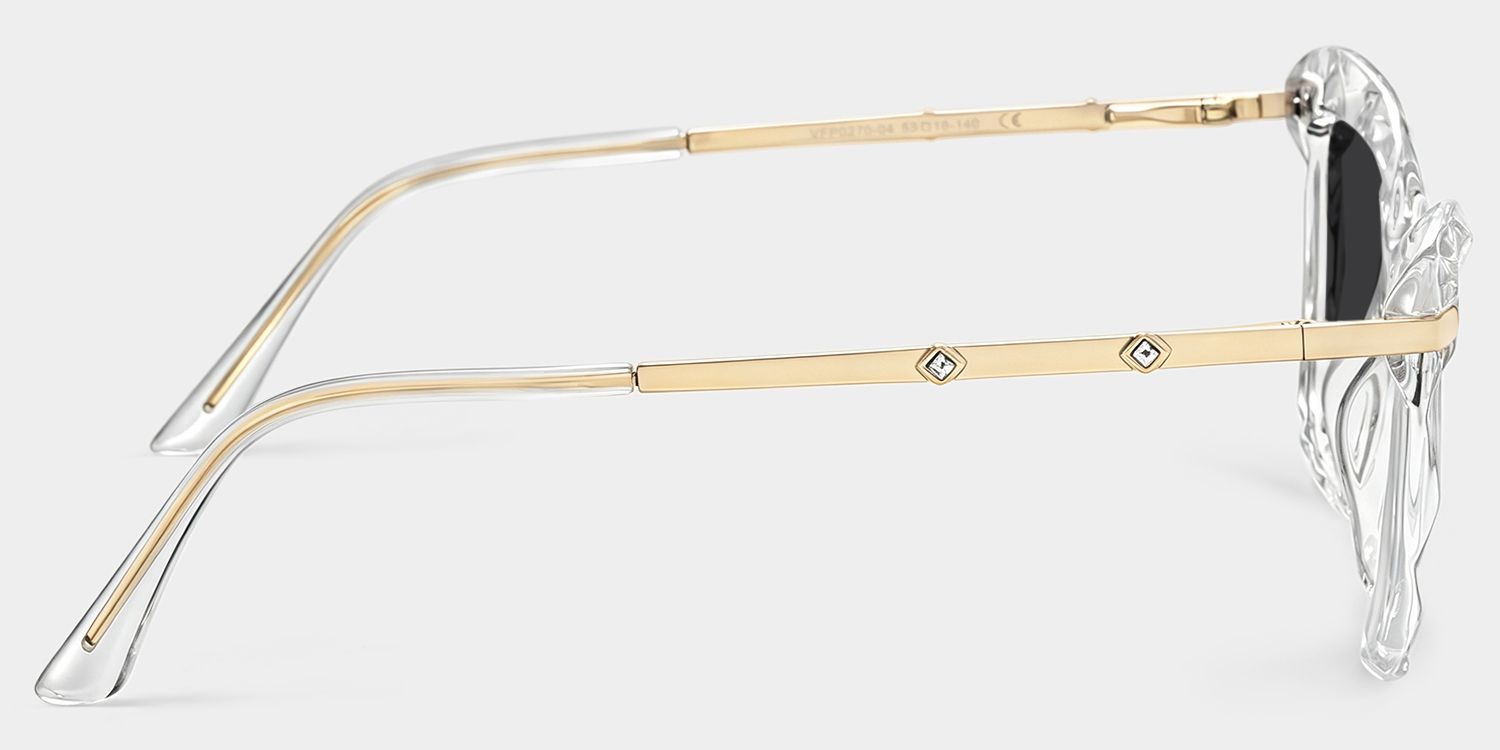 Juliet Tr90 Clear Rectangle Frame Sunglasses | ZEELOOL UK3
