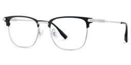 Barrett Silver Browline Glasses3