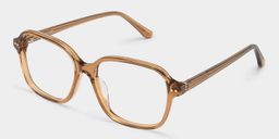 Clementine Brown Square Glasses3