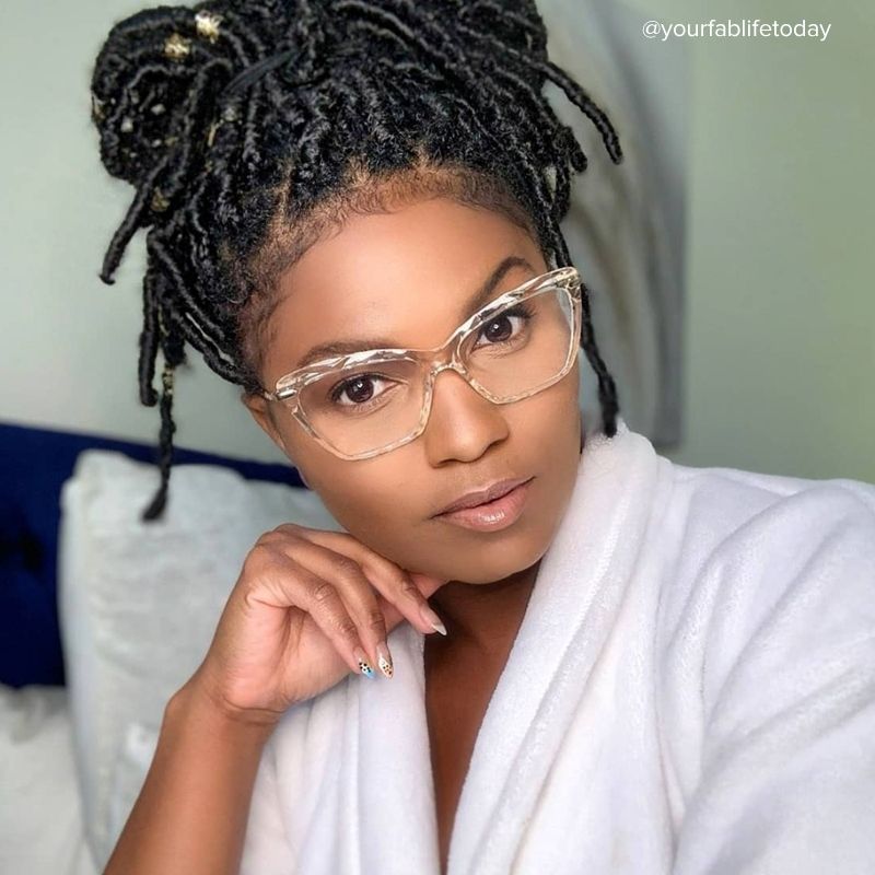 Juliet Clear Cateye Frame Glasses | ZEELOOL UK10