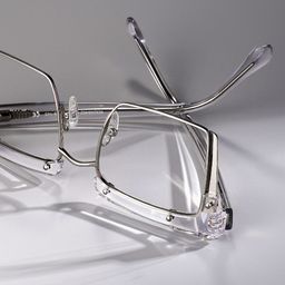 Kiana Clear Square Glasses0
