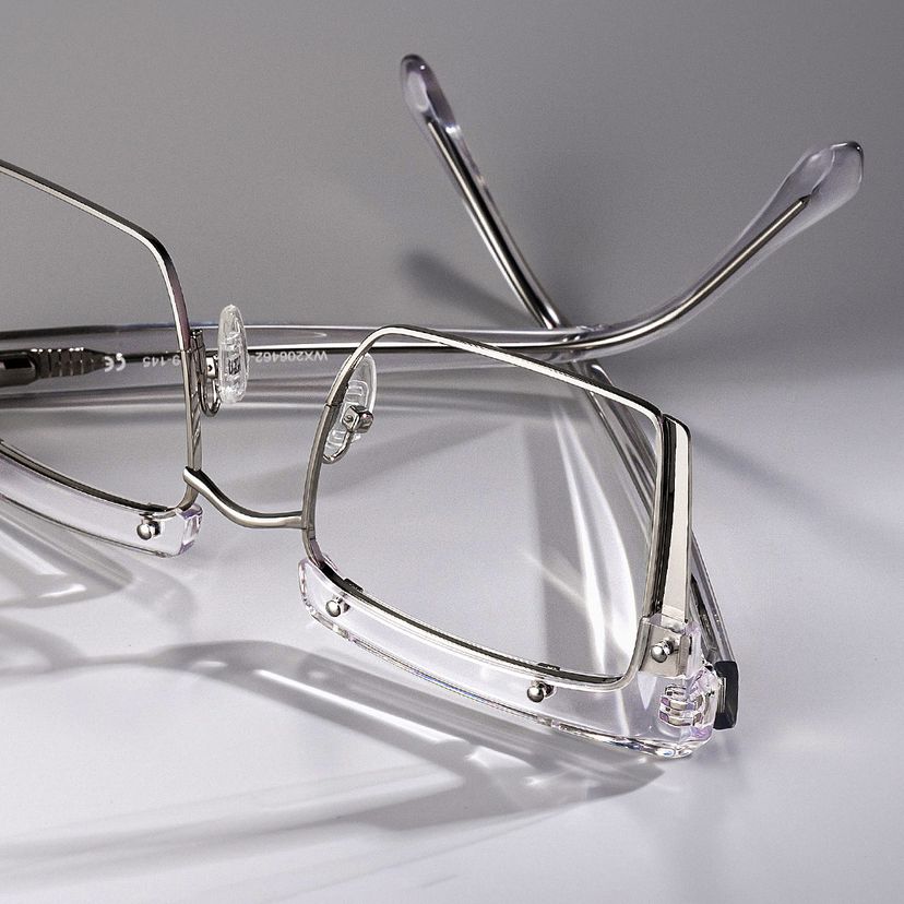 Kiana Clear Square Glasses