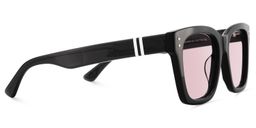 Gaydeh Black Rectangle Sunglasses3