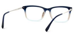 Zane Blue Rectangle Glasses4