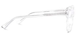 Edna Clear Rectangle Glasses3