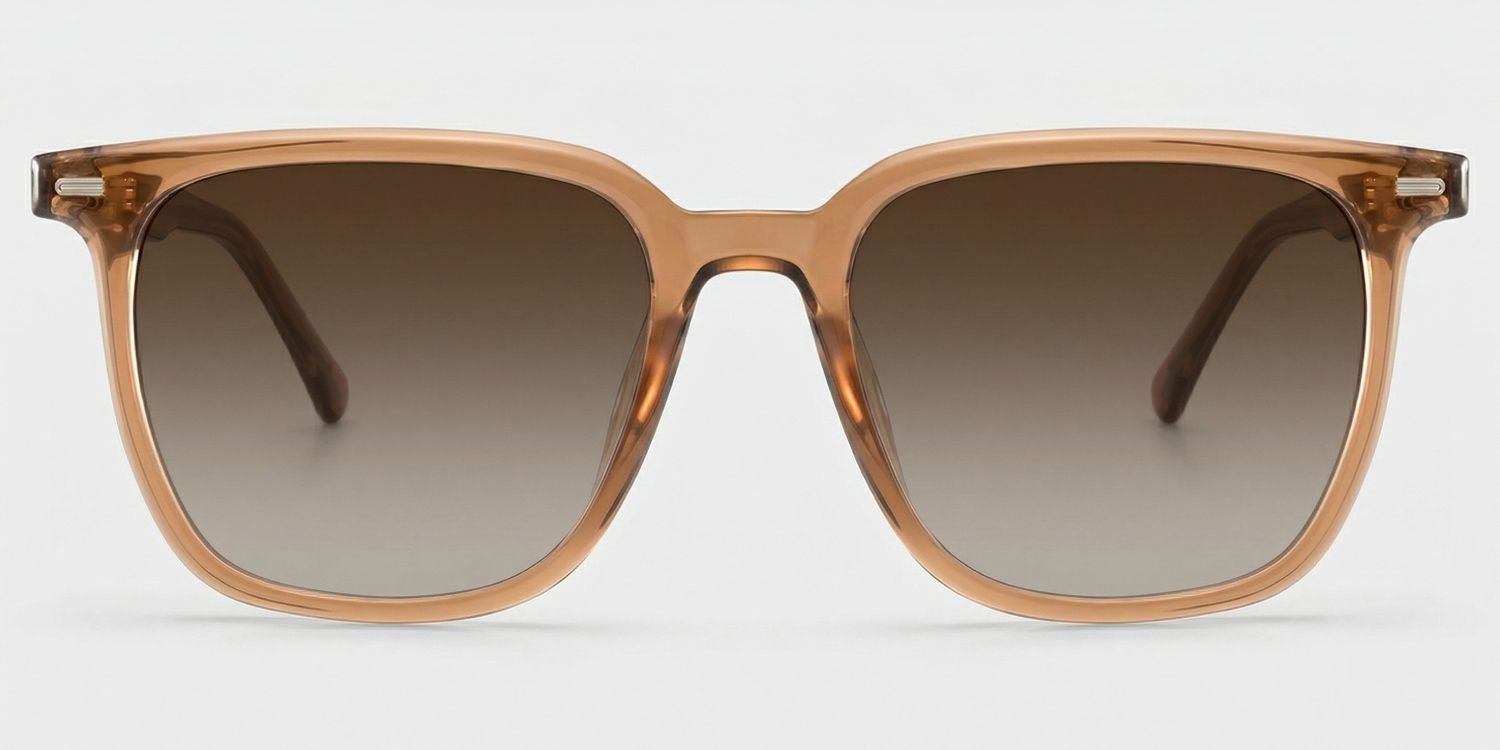 Eliza Tr90 Light Brown Frame Sunglasses | ZEELOOL UK0