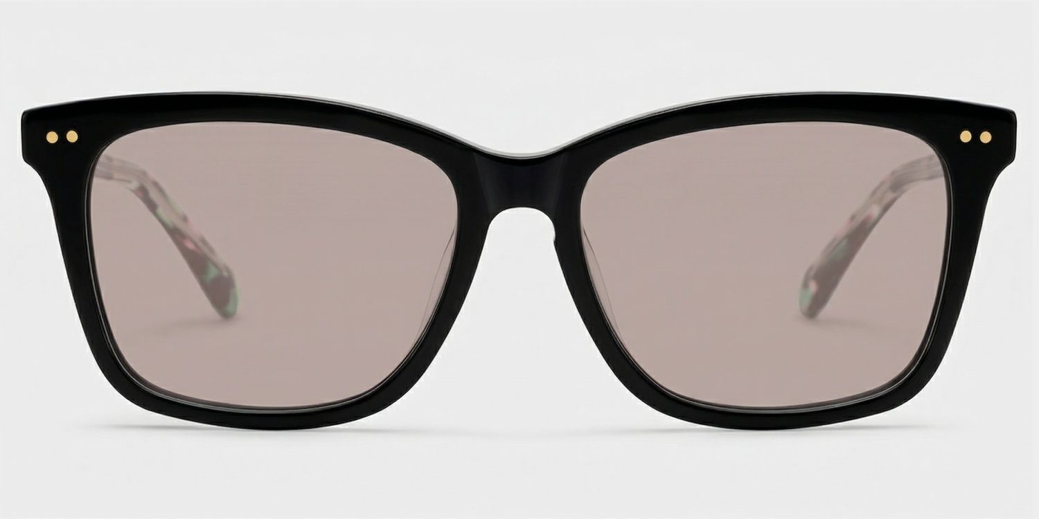 Layla Black Square Sunglasses to Frame Your Face | ZEELOOL UK0