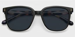 Donnalyn Black Square Sunglasses1
