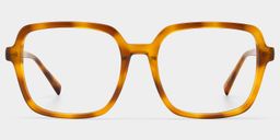 Kenneth Tortoise Square Glasses0