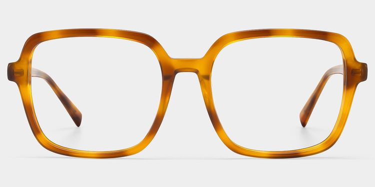 Kenneth Tortoise Square Glasses