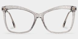 Isaebella Smoke Gray Butterfly Glasses1