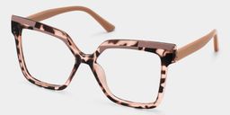 Eboney Tortoise Square Glasses4