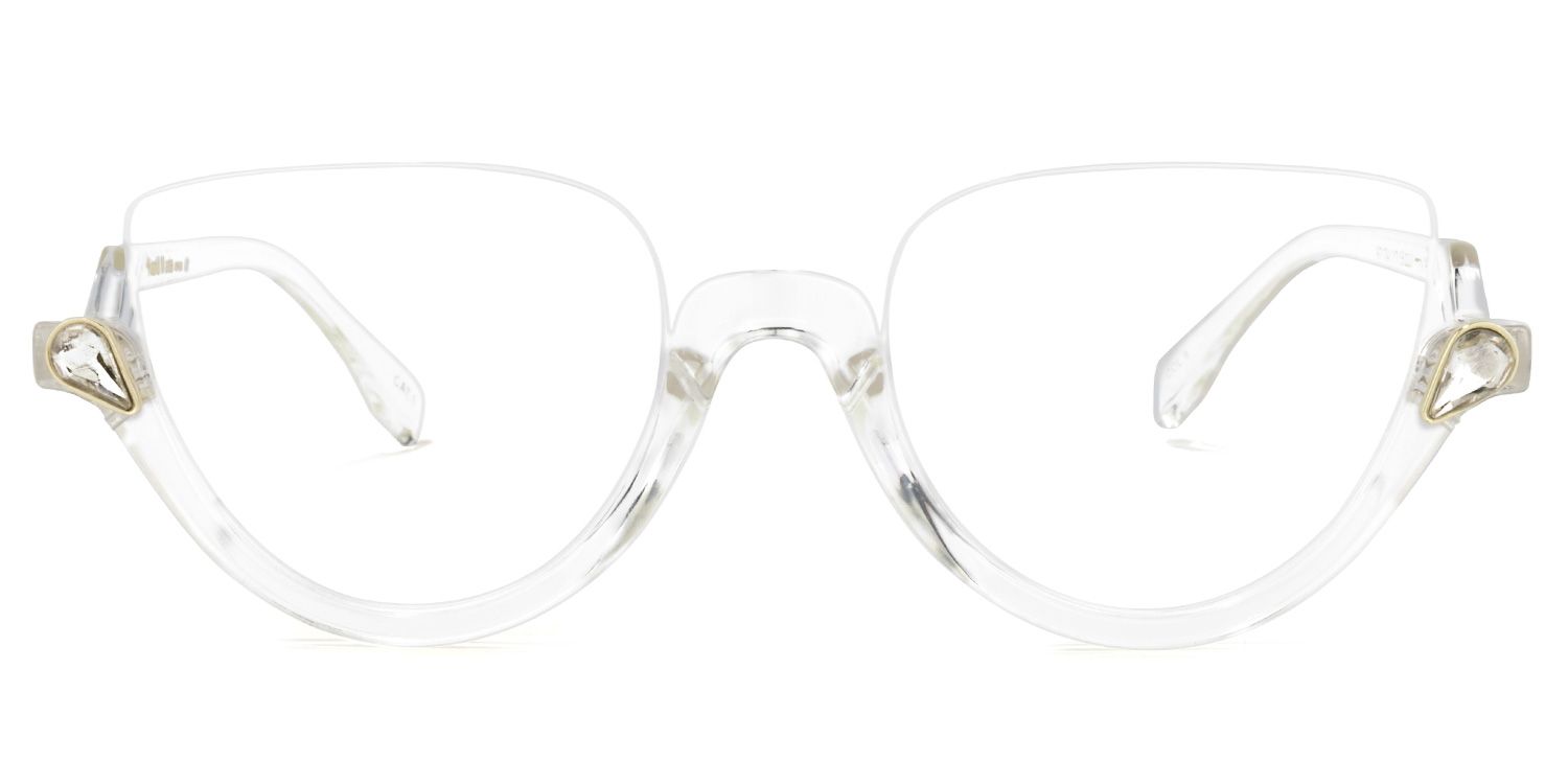 Cat Eye Clear Glasses 0
