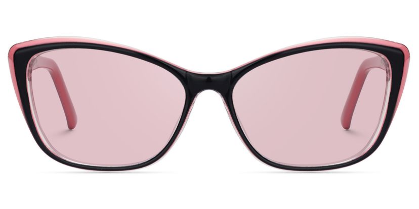 Fidelia Cat Eye Black Sunglasses