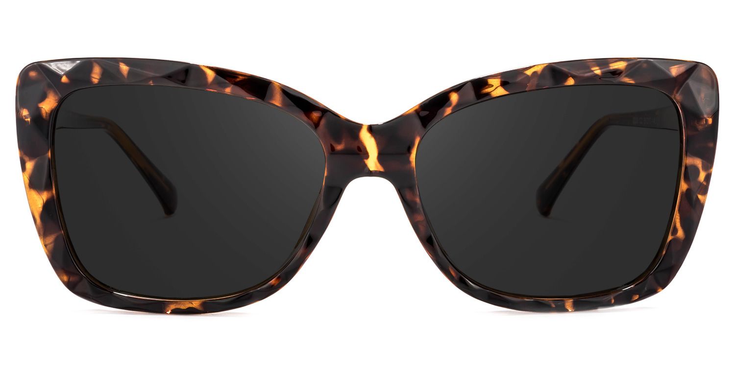 Edna Tr90 Yellow-Tortoise Frame Sunglasses | ZEELOOL UK0