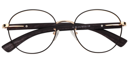 Judy Round Black Glasses1