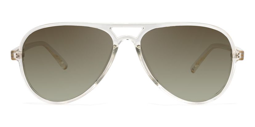 Erwin Geometric Clear Sunglasses