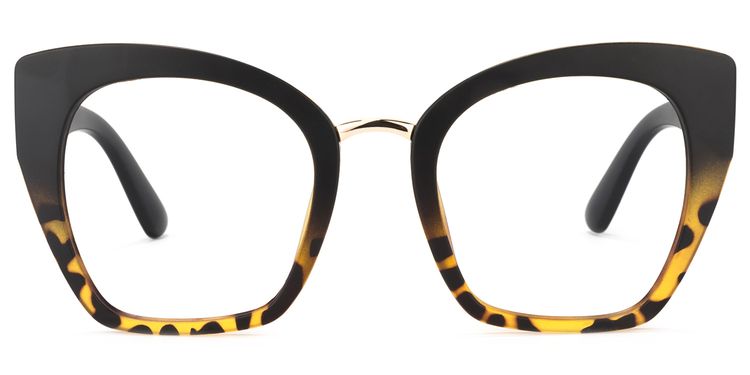 Denis Cat Eye Black Glasses