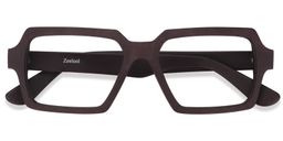 Arthur Geometric Brown Glasses1