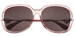 Irene Geometric Pink Sunglasses1