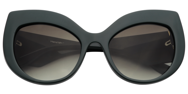 Cateye Dark Green Sunglasses | Zeelool Sunglass Frames1