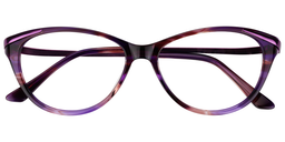 Isadora Oval Purple Glasses1