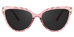 Lucas Cateye Pink Sunglasses0