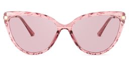 Lucas Cateye Pink Sunglasses0
