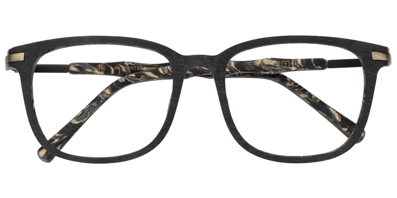 Rectangle Black Glasses | Zeelool Eyeglass Frames1