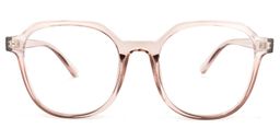 Quinton Square Beige Glasses0