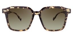 Ruby Square Tortoise Sunglasses0