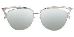 Maguire Cateye Silver Sunglasses0