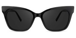 Bertha Cat Eye Black Sunglasses 0