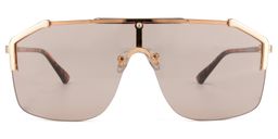 Titus Geometric Beige Sunglasses0
