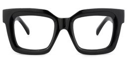 Trinity Square Black Glasses0